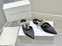 MANOLO BLAHNIK 마놀로 블라닉 슬리퍼 1.5CM MB220238