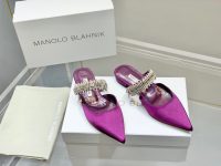 MANOLO BLAHNIK 마놀로 블라닉 슬리퍼 1.5CM MB220238