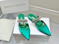 MANOLO BLAHNIK 마놀로 블라닉 슬리퍼 1.5CM MB220238