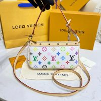 LOUIS VUITTON 루이비통 멀티컬러 포쉐 악세사리 수아르 토트백/크로스백 M92649