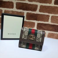 GUCCI 구찌 오피디아 GG 지갑 반지갑 523174
