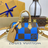 LOUIS VUITTON 루이비통 스피디 18 반둘리에 다미에 팝 토트백/크로스백 N40595