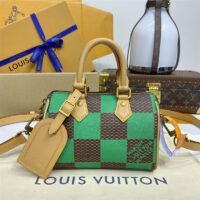 LOUIS VUITTON 루이비통 스피디 18 반둘리에 다미에 팝 토트백/크로스백 N40534