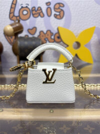 LOUIS VUITTON 루이비통 마이크로 백 카퓌신 백참 & 키링 M02132