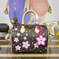 LOUIS VUITTON 루이비통 LV X TM 스피디 반둘리에 25 토트백/크로스백 M14174