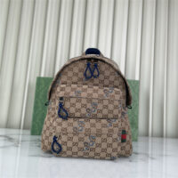 GUCCI 구찌 GG 캔버스 미디엄 백팩 800265