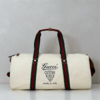 GUCCI 구찌 프린트 캔버스 더플백 여행가방 816866