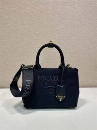 PRADA 프라다 스몰 코튼 캔버스 핸드백 토트백/크로스백 1BG464