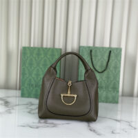 GUCCI 구찌 소프트빗 미디엄 탑 핸들백 토트백 837467