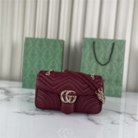 GUCCI 구찌 GG 마몽 미디엄 숄더백 837267