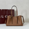 GUCCI 구찌 GG 엠블럼 미디엄 토트백/크로스백 815214