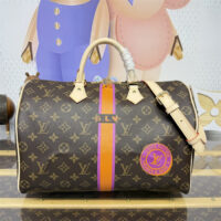 LOUIS VUITTON 루이비통 스피디 반둘리에 35 여행가방 P01919
