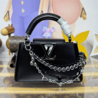 LOUIS VUITTON 루이비통 카퓌신 이스트 웨스트 미니 토트백/크로스백 M25492